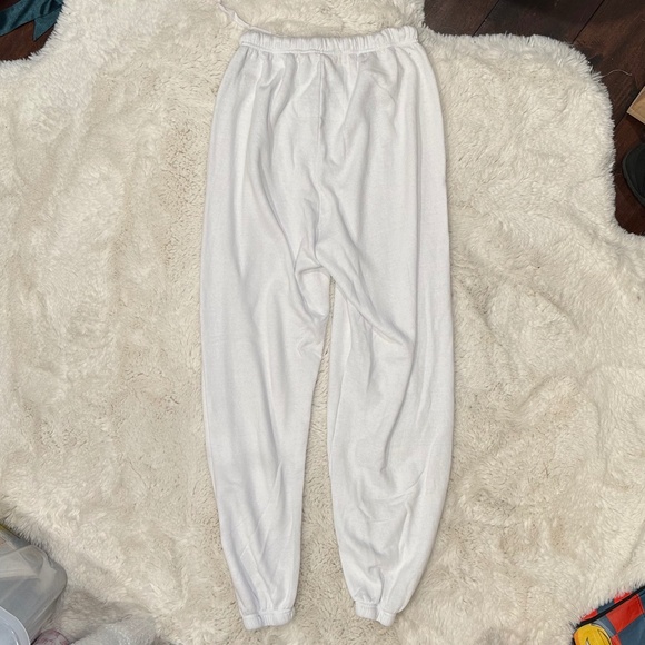 Aviator Nation Logo White Sweatpants - Picture 2 of 2